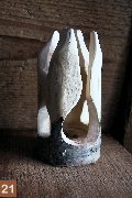 Holz?, rissig, 19 cm hoch, Eur 15